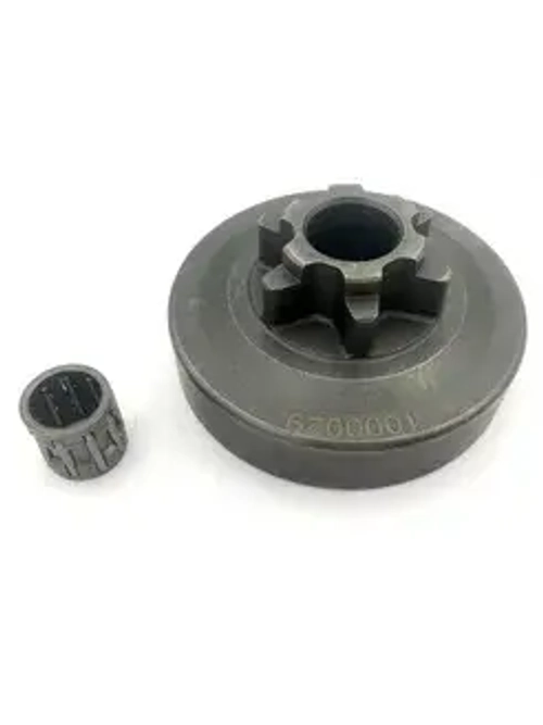 ЗИП Звездочка IGP 3/8"Р 6Z для китайских пил 25сс, Champion125T (монолит + подшипник)