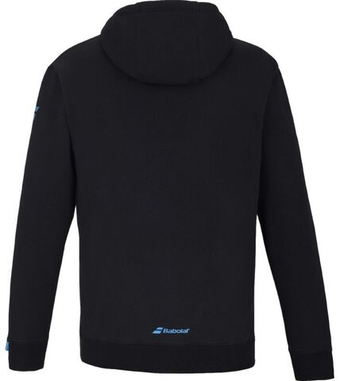 Мужская теннисная кофта Babolat Exercise Hood Sweat Men - черный