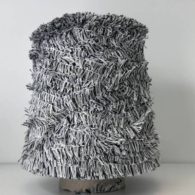 6264 - CARISIO Vimar; хлопок, вискоза, п/а; 300м/100гр; Травка; col.2; цвет: черно-белый; S501