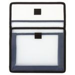 Папка для тетрадей ЮНЛАНДИЯ А5, 2 отделения, пластик, клапан на липучке, "Fireball", 270144