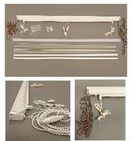 Карнизы для римских штор день-ночь Оптима