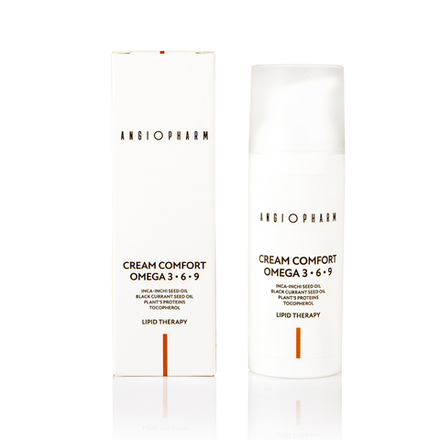 Крем-комфорт с комплексом омега 3-6-9 ANGIOPHARM Cream Comfort Omega 3-6-9