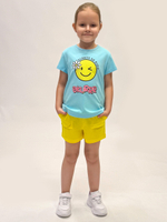 футболка для девочки 1-6 лет