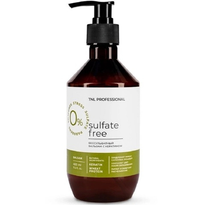 TNL Sulfate Free Бессульфатный бальзам 400мл.