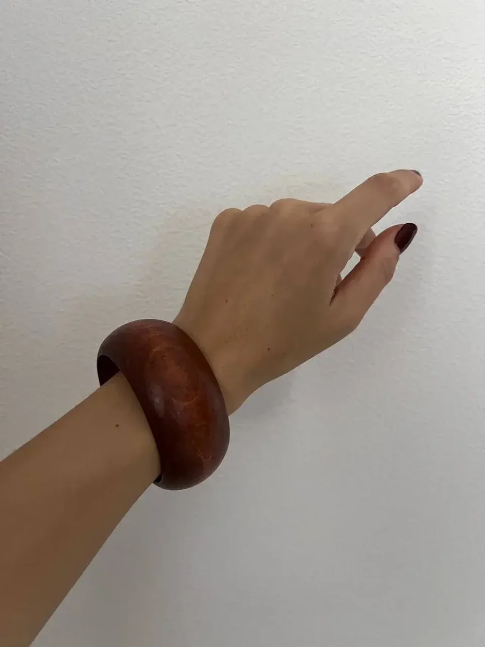 Браслет из смолы Дерево, Коричневый