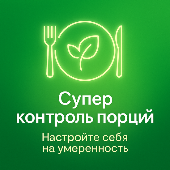 Супер контроль порций