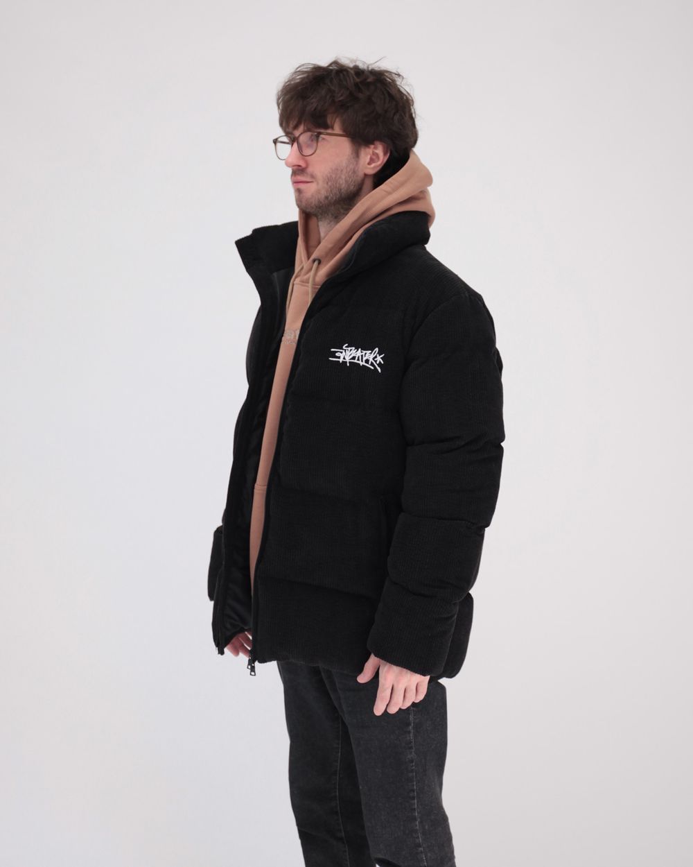 Купить Пуховик Anteater Downjacket Velvet черный Пуховик Anteater Downjacket Velvet черный