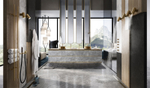 Термостат Gessi 316, встраиваемый, на 4 потребителя, для душа, Copper Brushed PVD