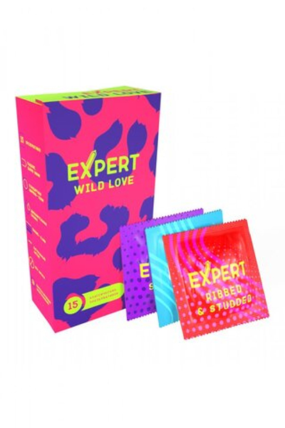 Презервативы Expert Wild Love микс №15