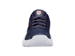 Женские Кроссовки теннисные K-Swiss Court Express Women - graystone/peach nectar/white