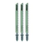 БИБЕР 85280 Полотна п/метал для эл. лобз. 74/3мм быстр. рез Т127D 3шт(25/200)