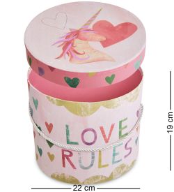 WG-72/3-A Коробка подарочная «Цилиндр» цв.розовый