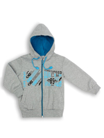 Толстовка для мальчиков "Неон Гонки" на молнии. р. 104. 77318