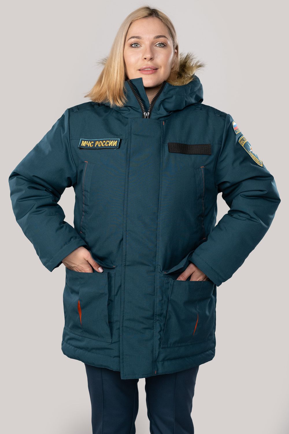 Куртка зимняя МЧС женская (мод. 199)