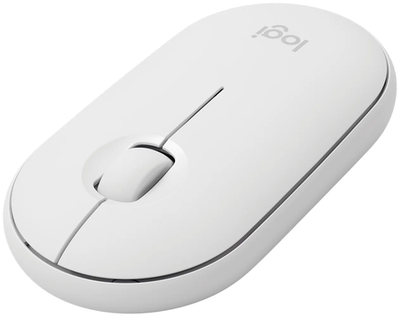 Беспроводная компактная мышь Logitech Pebble M350, off-white