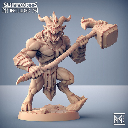 Дьявол Демон принц бес суккуб Воин Паладин Варвар Файтер Рыцарь миниатюра для dnd, днд, pathfinder, фентези, Настольная игра, НРИ, Варгейм, РПГ