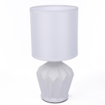 8226/1T MODERNI LN26 494 белый, керамика/текстиль Настольная лампа E14 1*40W 220V ORIGAMIA