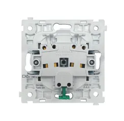 Donel R98 METAL механизм розетки Schuko с заземлением 16А 250 В~ на клеммах, серия DA