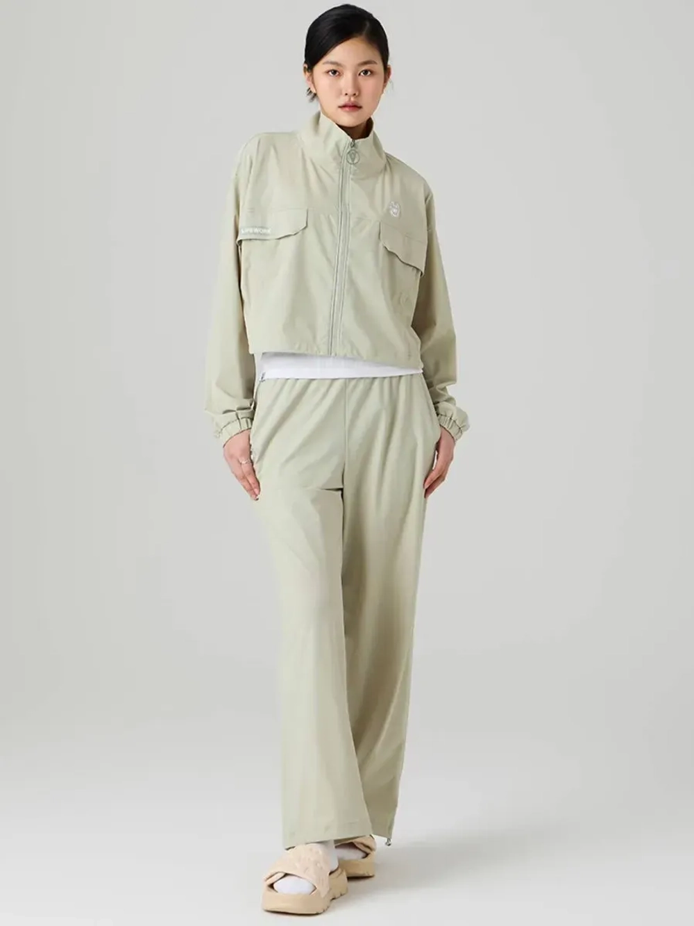 Шлепанцы на липучке spacerun (multi ladogram)