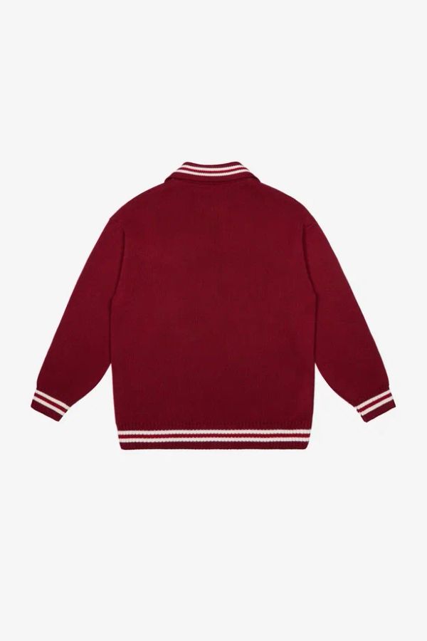 Поло Вязанное бургунди - фото 2