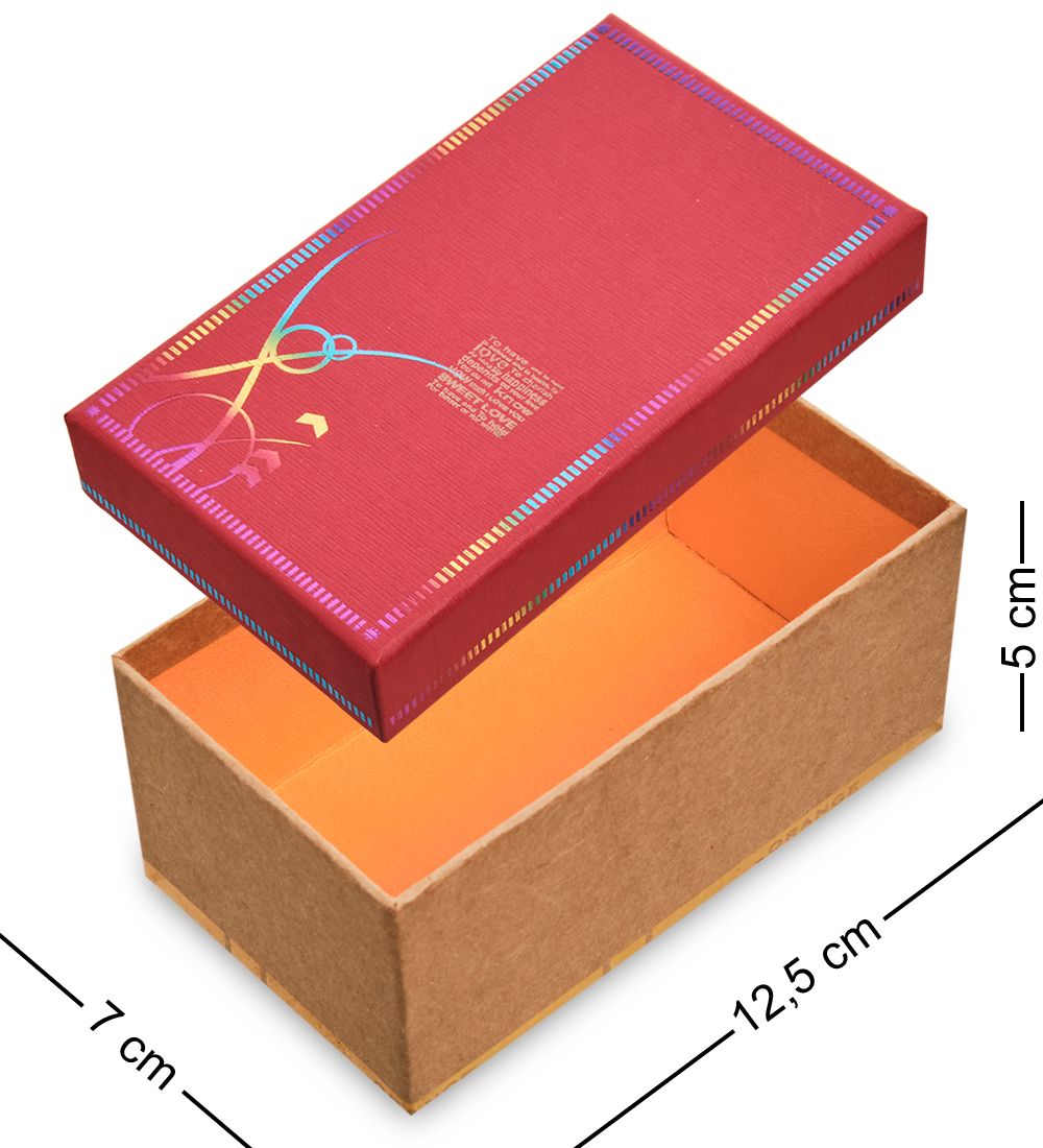 WG-85-B Коробка подарочная цв.красн