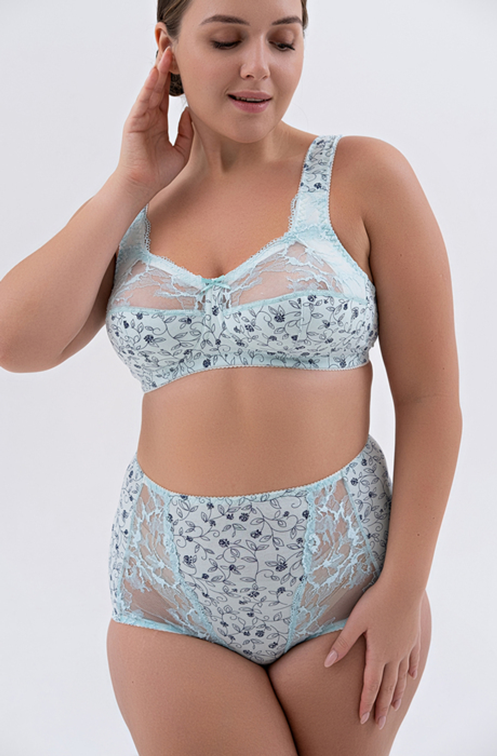 1102/C бюстгальтер "Голубой опал"