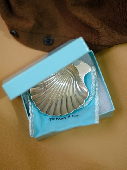 Декоративная тарелочка в виде ракушки Tiffany & Co