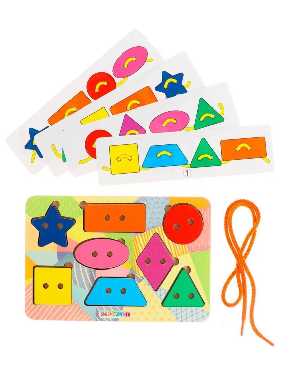 Шнуровка Геометрические фигуры