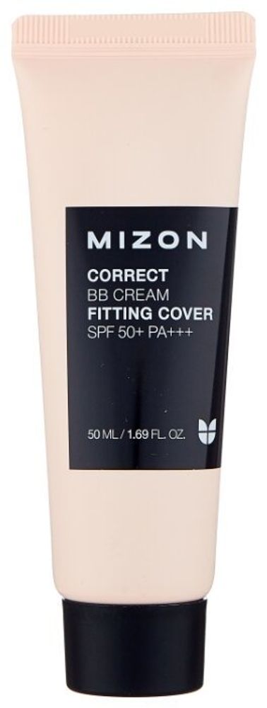 Mizon BB крем корректирующий Fitting Cover Correct SPF 50, 50 мл