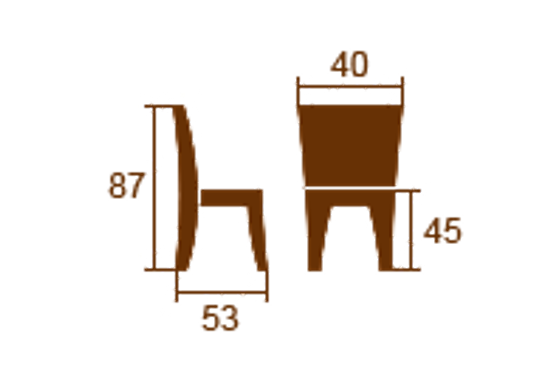 Стул "Агат" (дуб)