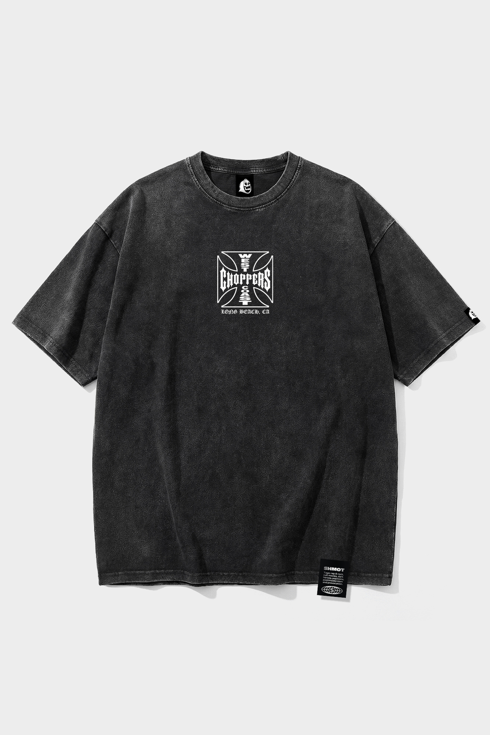Футболка SHMOT "WCC" GARMENT DYE Черный