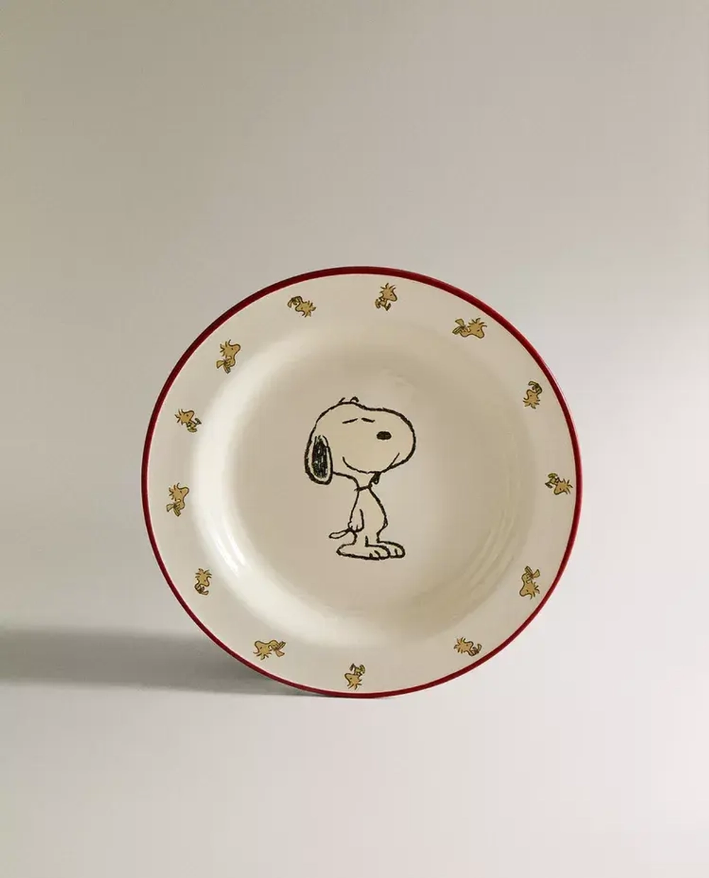 ZARA HOME КЕРАМИЧЕСКАЯ ТАРЕЛКА CHILDREN'S PEANUTS™, РАЗНОЦВЕТНЫЙ