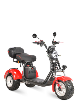 Электроскутер WHITE SIBERIA IKRA 5000W Red