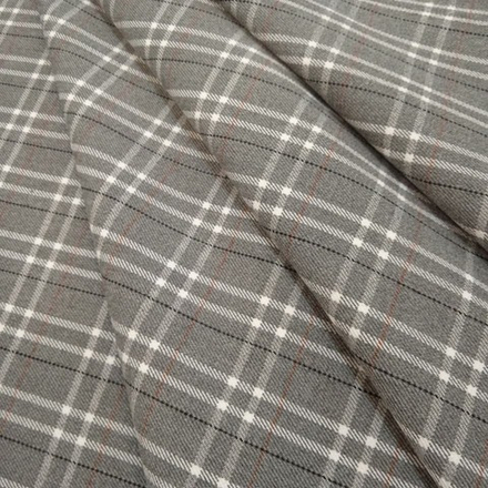 Ткань Костюмная 3365 серая белая