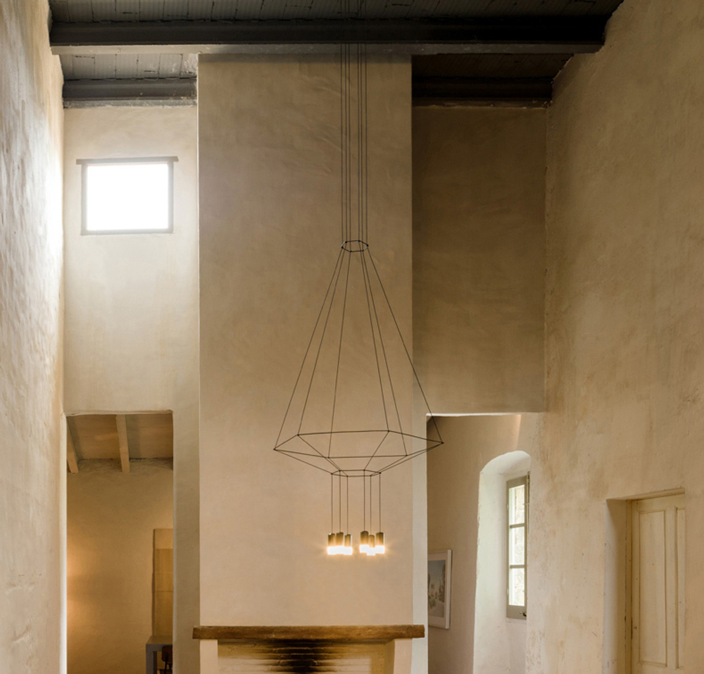 Подвесной дизайнерский светильник  Wireflow 0305 by Vibia