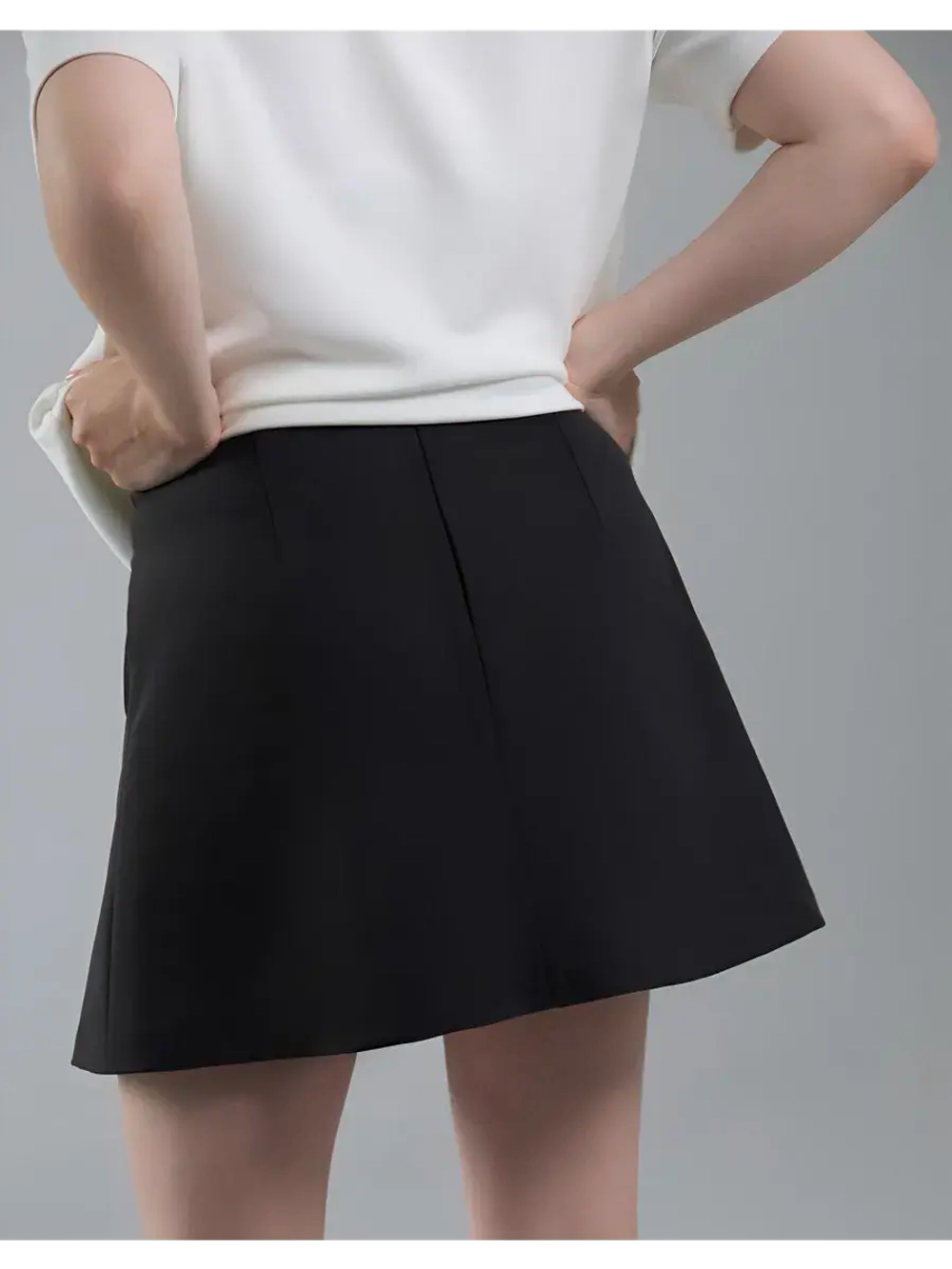 Юбка мини с шортами