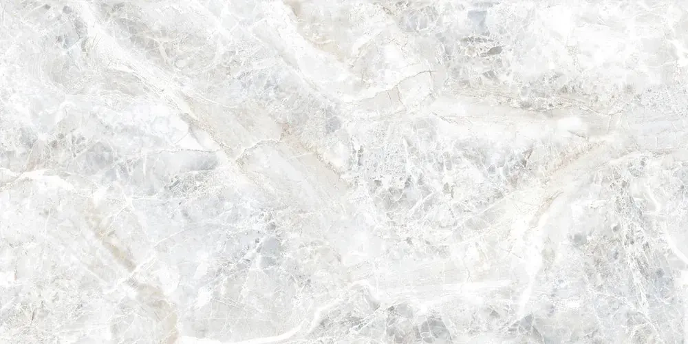 Керамогранит Alma Ceramica GFA114WAV00L Wave 114x57 белый лаппатированный под камень