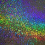 Термопленка ПВХ Металлик Голограмма Ю.Корея Metallic (радужный)