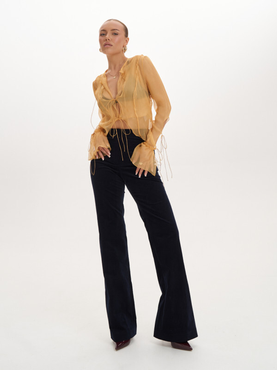 Блуза шифоновая