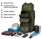 Рюкзак Tramp Bastion 100 л, артикул TRP-056, цвет olive green