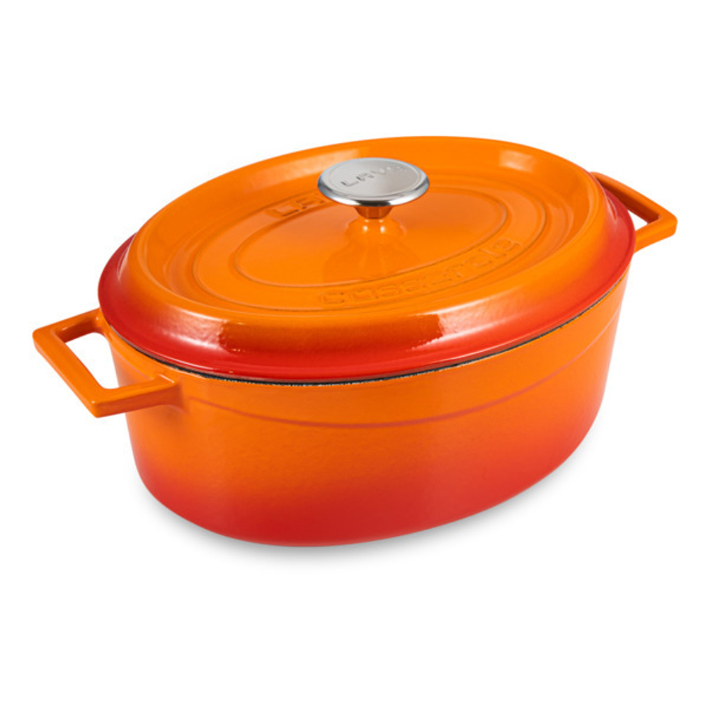 Утятница LAVA 23х29см 4.7л оранжевая