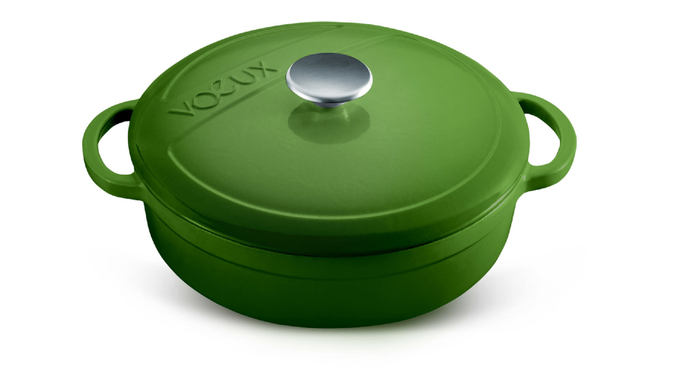 Кастрюля 24см Voeux Foret зеленая