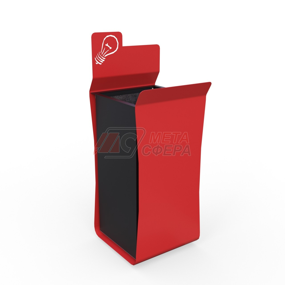 Урна Папка для раздельного сбора мусора