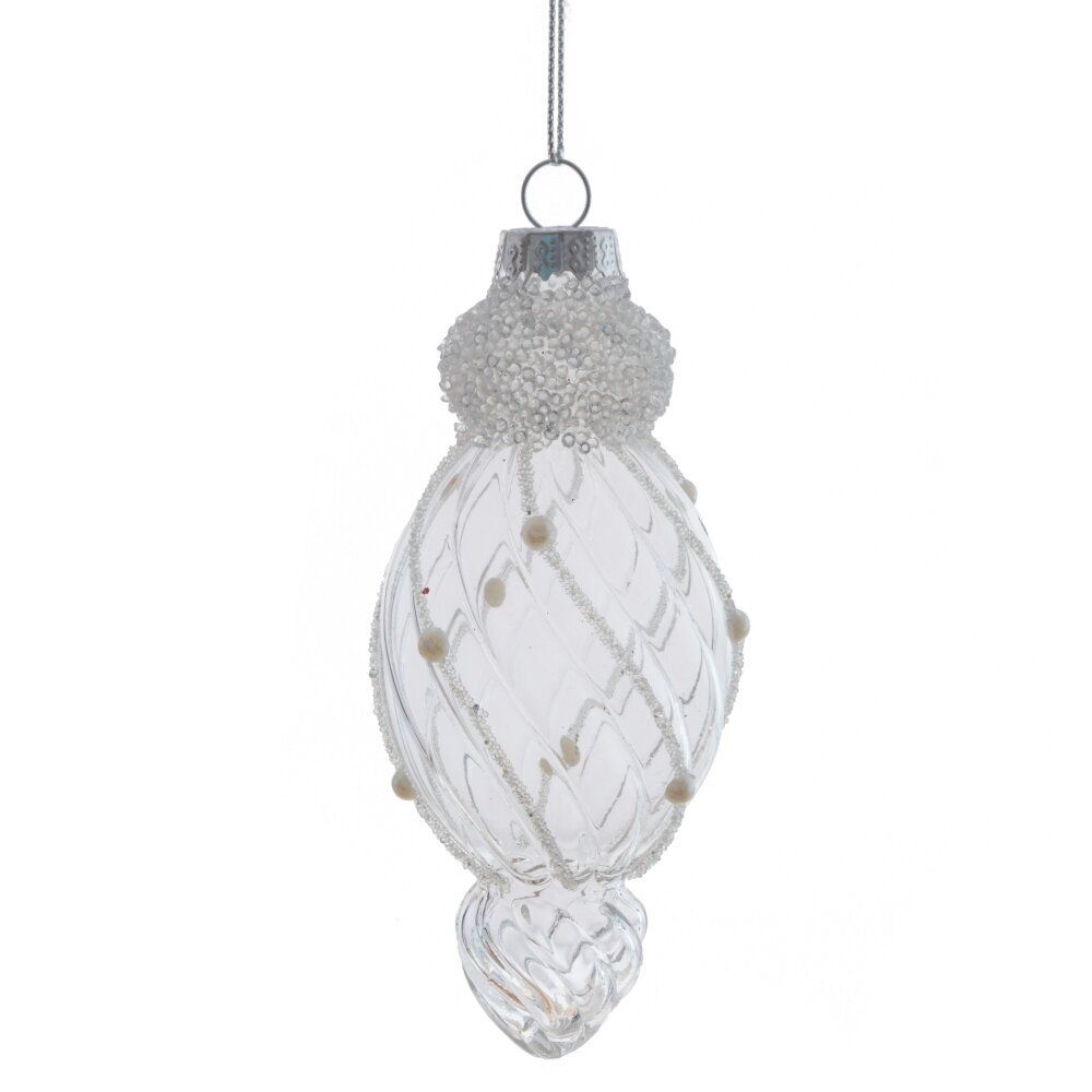 GAEM Украшение новогоднее "Фигурная сосулька", L5,5 W5,5 H13 см, 3в.