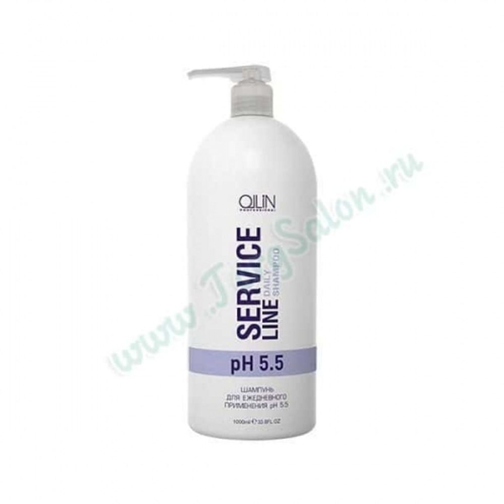 Шампунь для ежедневного применения «Daily shampoo pH 5,5», Service Line, Ollin, 1000 мл.