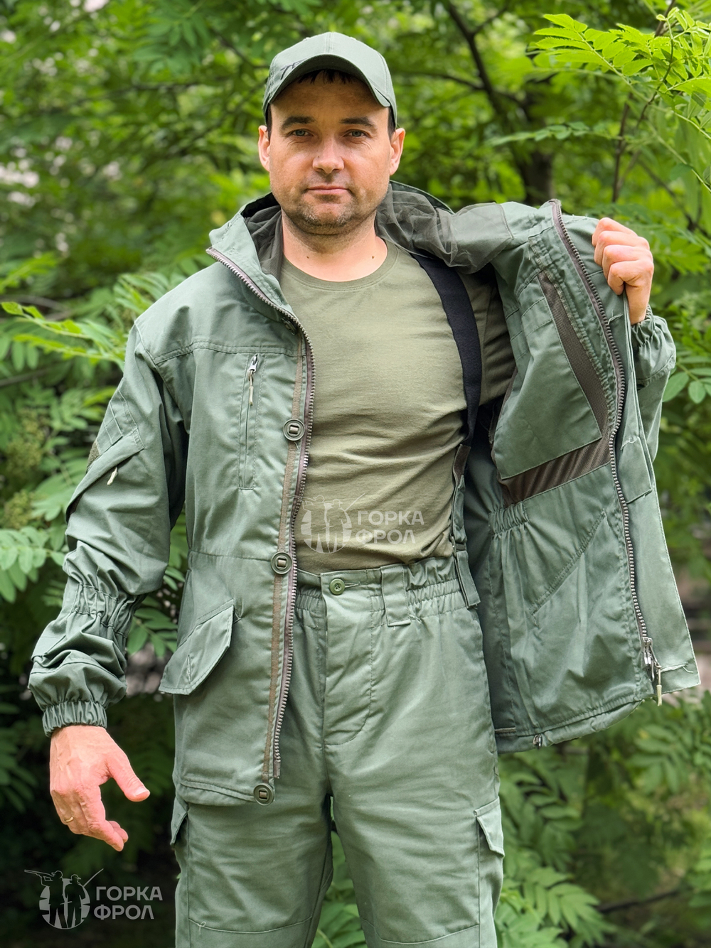 Костюм Горка 6М Олива – летний пич-софт