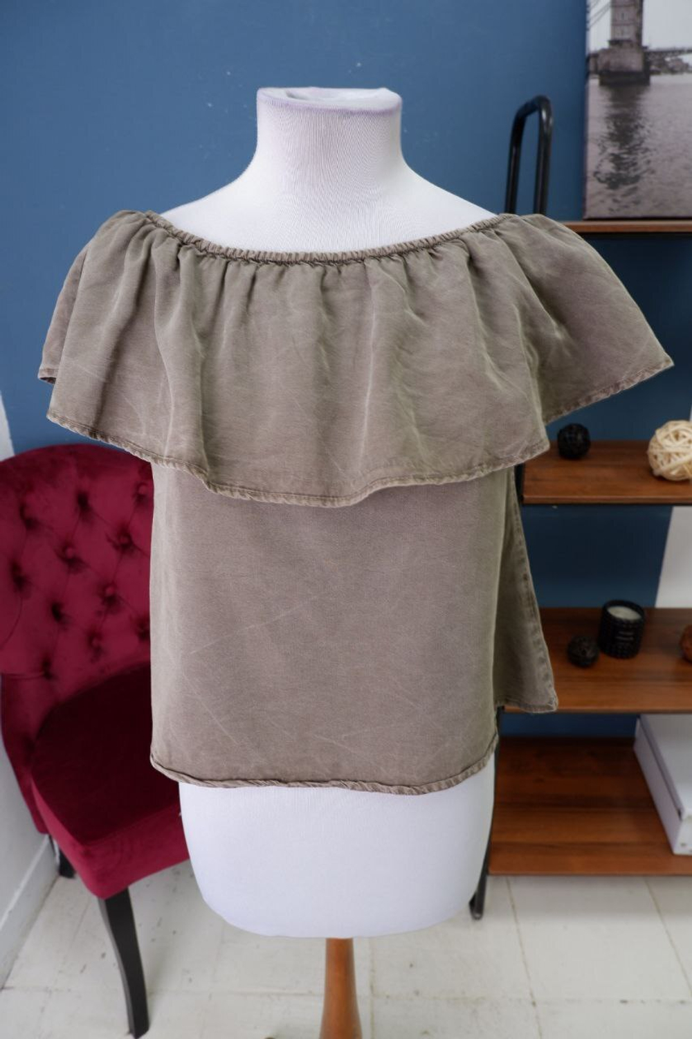 Блузка Pimkie из хлопка 44 размер