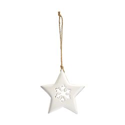 Набор елочных украшений Winter stars из коллекции New Year Essential, 3 шт.