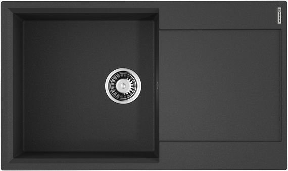 Мойка Omoikiri Daisen 86-BL Artgranit/черный (арт.4993700)