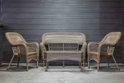 Комплект мебели из искусственного ротанга Мэдисон (Medison) Terrace Set без подушек